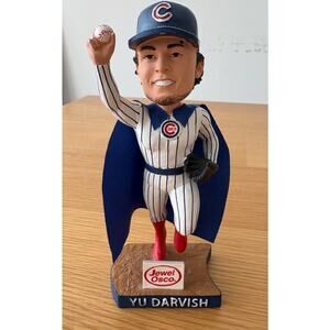 Chicago Cubs Yu Darvish Bobblehead Super-Yu 2020 Wrigley Field